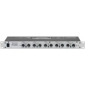 Mikseris Omnitronic ZD-250 5 kanālu, 19 collu statīva