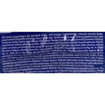 Mitrā kaķu kārumu paciņa Felix Play Tubes Chicken & Liver 50 g — gaļīga uzkoda pieaugušiem kaķiem, 35% olbaltumvielu, 19,5% tauku