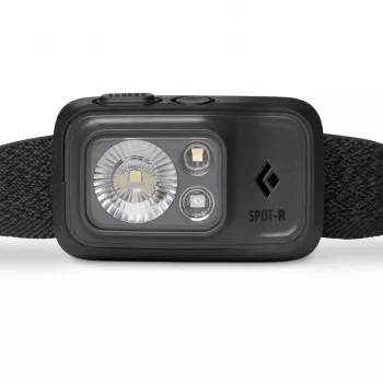Melns Diamond SPOT 400-R HEADLAMP GRAPHITE galvas lukturis