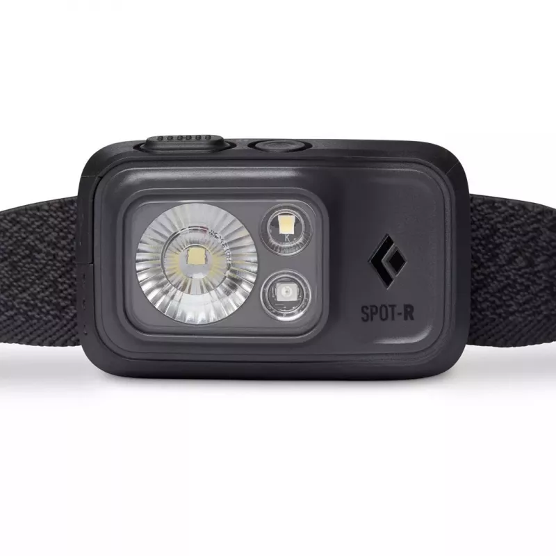 Melns Diamond SPOT 400-R HEADLAMP GRAPHITE galvas lukturis