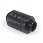 Alphacool ES D-Plug 25,5mm G1/4 AG uz G1/4 AG - Deep Melns (17580)