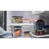Pārtikas uzglabāšanas konteiners FoodSaver FFC023X 1,8 L ovāls Tritan, melns caurspīdīgs, vakuuma sūknis, mazgājams trauku mazgājamajā mašīnā