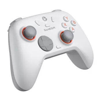 Bezvadu kontrolieris GameSir Nova 2 Lite N2 Lite WT — Bluetooth, ergonomisks dizains, balts