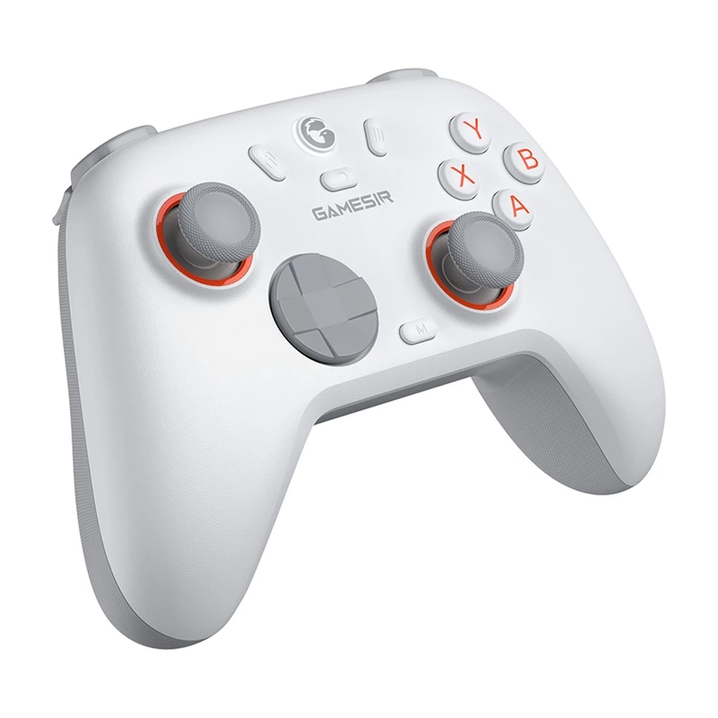 Bezvadu kontrolieris GameSir Nova 2 Lite N2 Lite WT — Bluetooth, ergonomisks dizains, balts