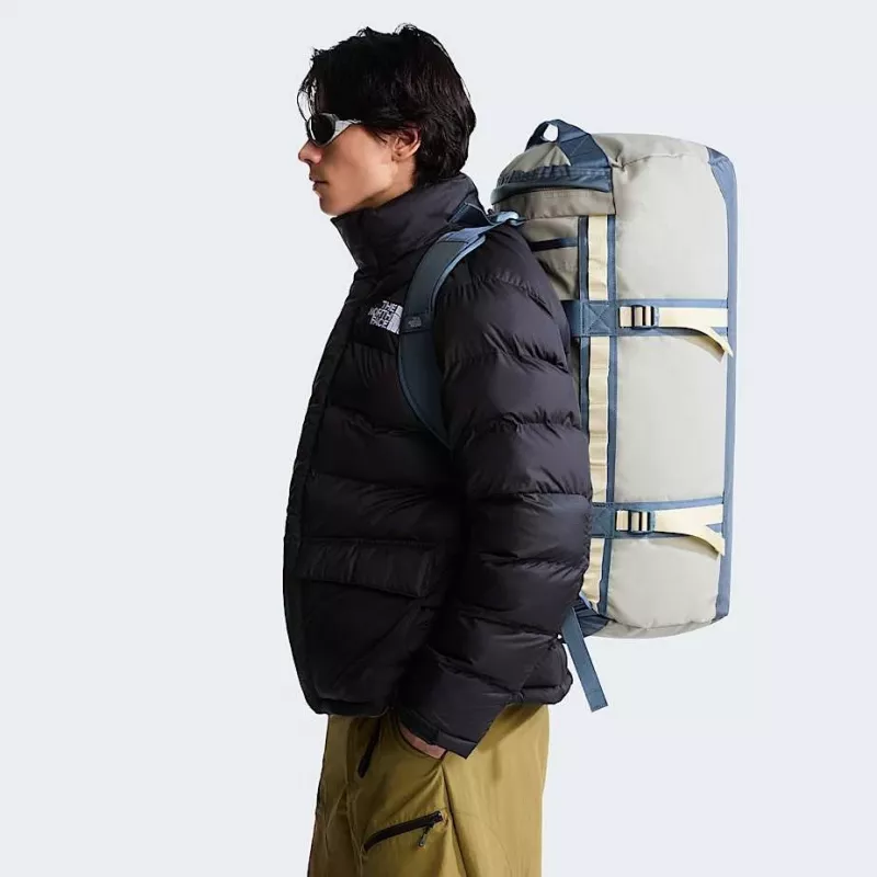 Ceļojumu soma The North Face Base Camp Duffel M - akmens plātne/granīta pelēks
