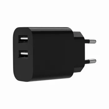 Iekštelpu lādētājs Gembird TA-UC-2A12-01-BK 2A 12W USB