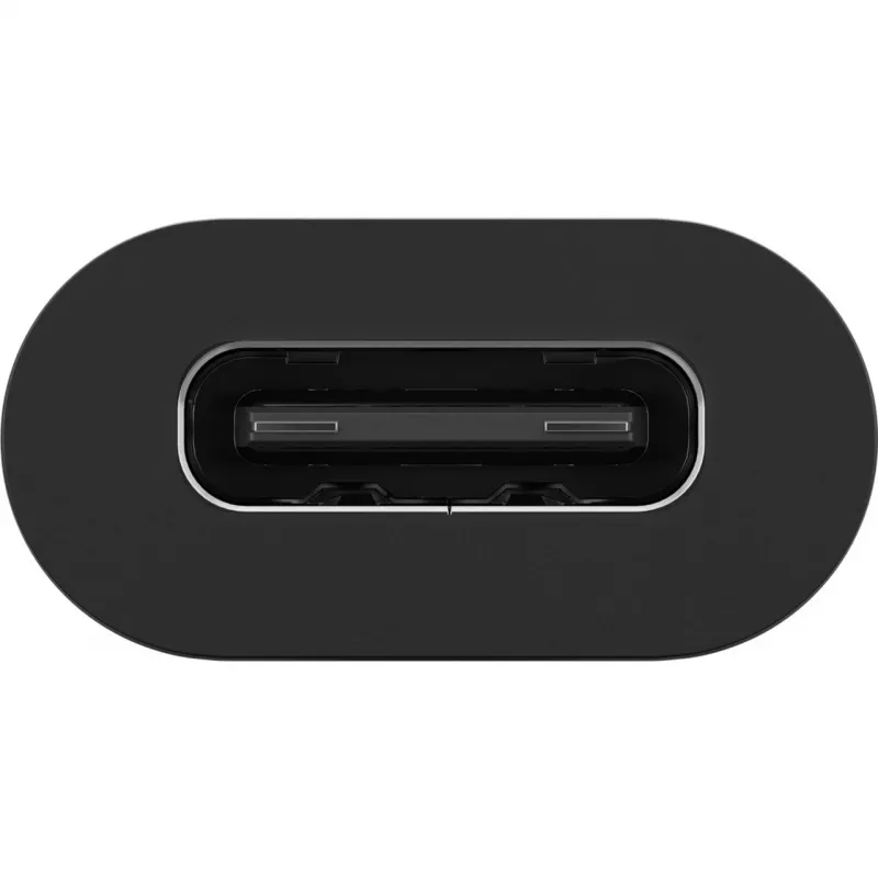 Kabeļa savienotāju pārveidotājs Goobay 45401 USB-C melns