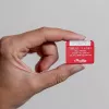 Shelly Qubino Wave 1PM Mini Z-Wave mērīšanas-pārslēgšanas izpildmehānisms Sarkans