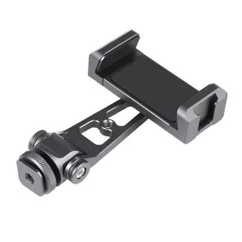 Puluz grozāms telefona turētājs PU3207B, universāls 1/4 collu stiprinājums, melns