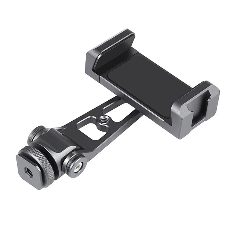 Puluz grozāms telefona turētājs PU3207B, universāls 1/4 collu stiprinājums, melns
