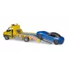 Vilkšanas auto BRUDER 02675 dzeltens ABS no 4+ gadu vecuma