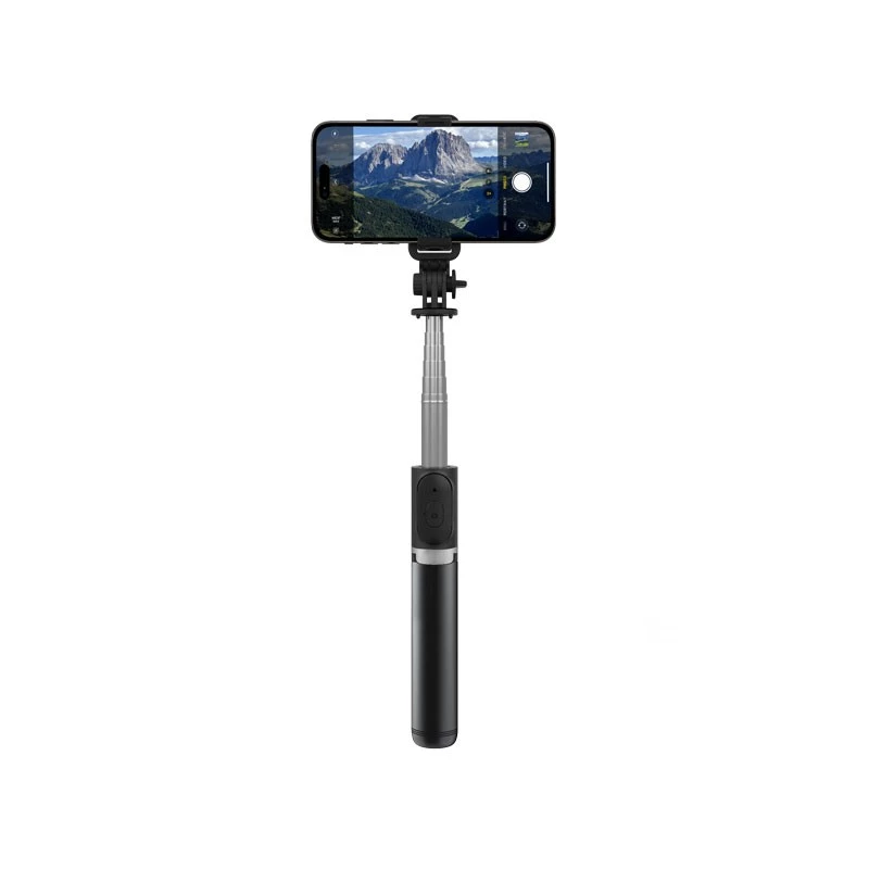 SelfieGo kompaktais selfie stabiņš ar Bluetooth statīvu (20-101 cm) Crong CRGSGL1B