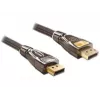 DisplayPort kabelis DeLOCK 82772 3 m antracīta krāsā