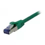 komutācijas kabelis RJ45 - CAT6A 500Mhz - 1,5m - zaļš - S-STP(S/FTP) - AWG26 - LSZH - Synergy 21