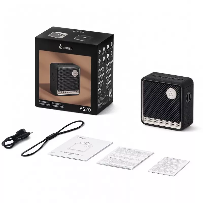 Stereo Portable Speaker Edifier ES20 Melns
