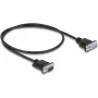 VGA kabelis DeLOCK 86886 0,5 m D-Sub melns