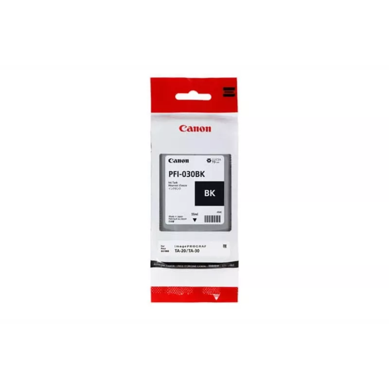 Canon PFI-030BK tintes kasetne 1 gab. Oriģināla Melna