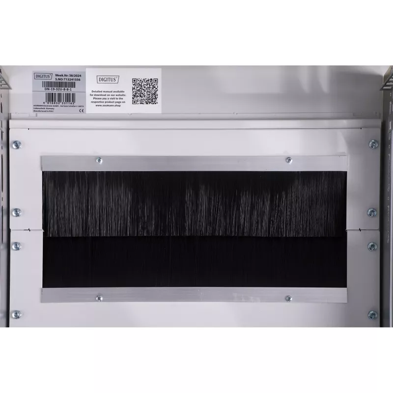 DIGITUS tīkla skapis Unique 32HE 1609x800x800mm pelēks (kravas piegāde)