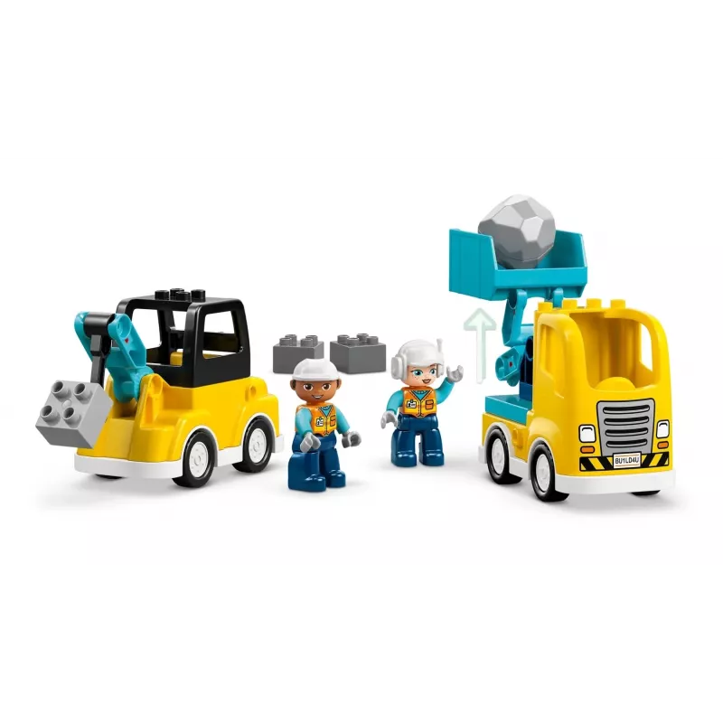 LEGO DUPLO 10475 3-in-1 Celtniecības transportlīdzekļi