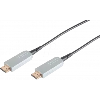 shiverpeaks BS01-20485 HDMI kabelis 30 m, HDMI A tipa (standarta), melns - pelēks (BS01-20485)