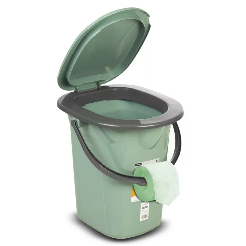 Portatīvais tualetes spainis GreenBlue GB320GG — viegls portatīvais tualetes spainis, modelis GB320GG