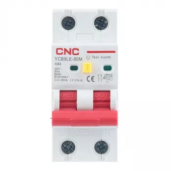 Noplūdes strāvas automātslēdzis HiSmart NV821914 63A 30mA