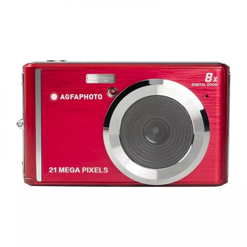 Kompakta kamera AgfaPhoto Realishot DC5200 21 MP CMOS 5616 x 3744 pikseļi sarkana
