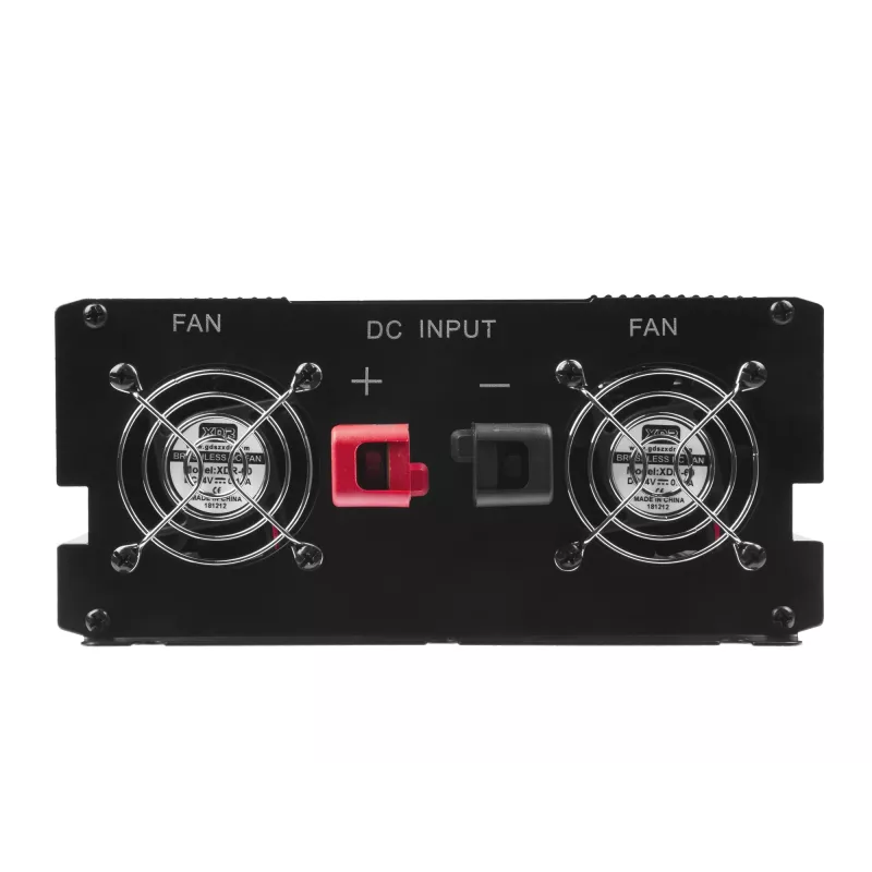 Auto invertors zaļa Cell INV21 6000 W, 24V līdzstrāva-maiņstrāva, 230V izeja, 2x USB PD, aktīvā dzesēšana, noņemami līdzstrāvas savienotāji, melns