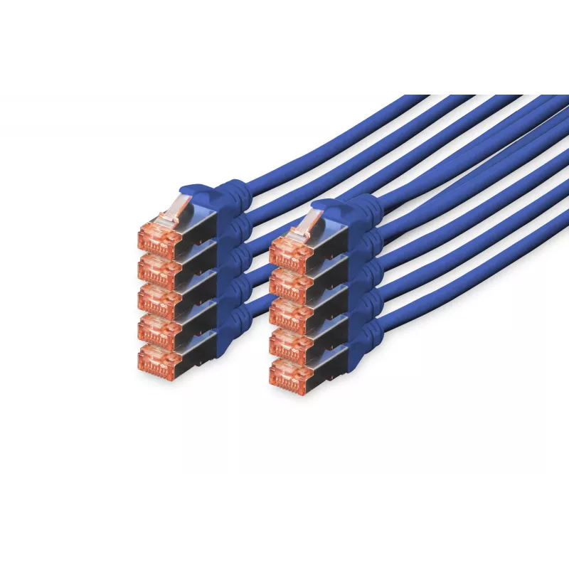 Digitus DK-1644-010-B-10 Ethernet Patch Cable Blue