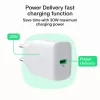 Strāvas adapteris zaļa Cell PowerSource Solo30 30W balts — USB-C lādētājs, 30W jauda