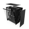 NZXT H7 Flow (2024) vidējā torņa korpuss - pilnīgi melns