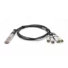 Tiešās pievienošanas kabelis Digitus 40G QSFP+ uz 4xSFP+ 1m