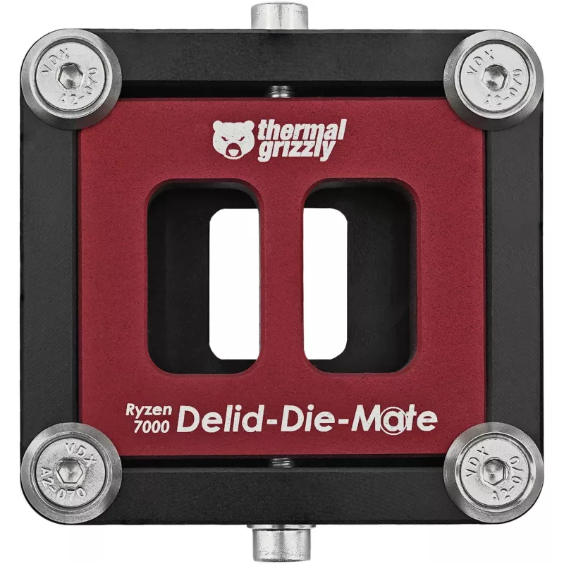 Thermal Grizzly | Ryzen 7000 Delid-Die-Mate | Melns/Sarkans | N/A