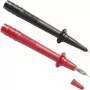 Fluke TP74 - Test Probe - Melns - Red - CAT II,CAT III - Nickel - 1000 V - 10 A (1541649)