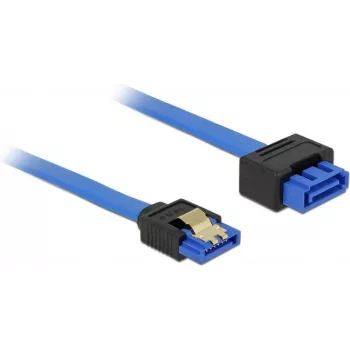 SATA kabelis DeLOCK 84972 0,3 m SATA 7-pin Melns Zils