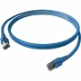 EasyLan FlexBoot komutācijas kabelis Cat.6A S/FTP zils 1.00 m - FTP - SFTP