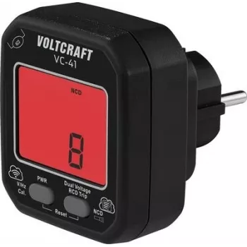 Voltcraft VC-41 kontaktligzdu testeris CAT II 250 V LCD (VC-16041165)