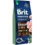 Sausā suņu barība Brit Premium by Nature Junior XL 15 kg — vista, 31% olbaltumvielu, 16% tauku, lielām šķirnēm (40–60 kg)