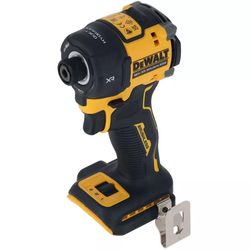 Skrūvgriezis DeWalt DCF870NT-XJ, 18V Li-Ion, 56 N·m, 1/4 collas patrona, pistoles rokturis, 100 mm garums