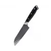 Kohersen Elegance Ebony Wood Santoku nazis Damaskas tērauds 12,7 cm