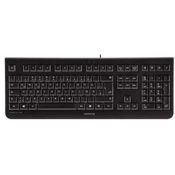 CHERRY KC 1000 tastatūra mājas USB Šveices melna