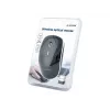 Pele USB optiska bezvadu melna/klusa MUSW-4BS-01 GEMBIRD