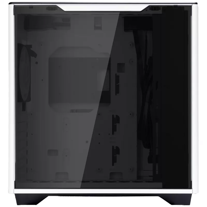 InWin A5 Midi-Tower rūdītais stikls - balts