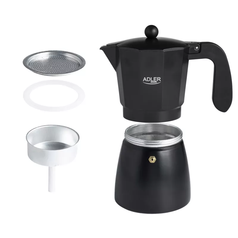 Adler Espresso kafijas automāts | AD 4429 | Melns