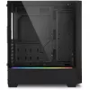 Sharkoon RGB FLOW Midi Tower ATX bez barošanas bloka USB/Audio