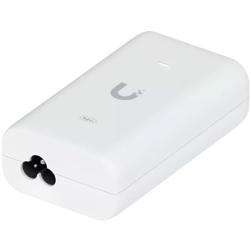 Ubiquiti UniFi UACC-PoE++-10G-EU 10G PoE++ adapteris (60W), var darbināt UniFi PoE++ ierīces, samazināt atkarību no PoE slēdža barošanas un nodrošināt Multi-Gigabit LAN savienojumu