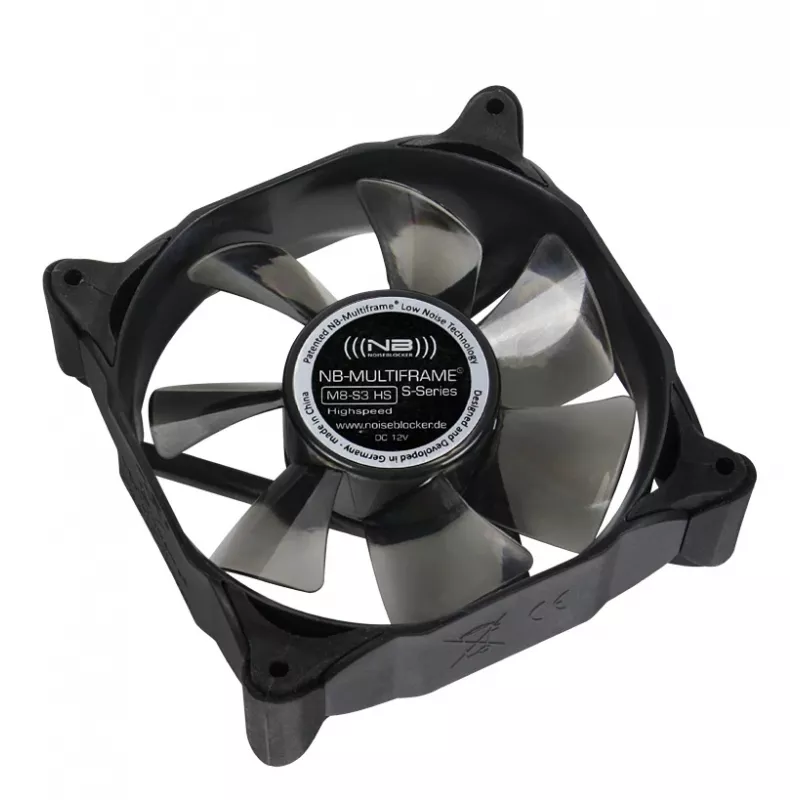 Noiseblocker Multiframe S-Series M8-3 HS 80 mm korpusa ventilators