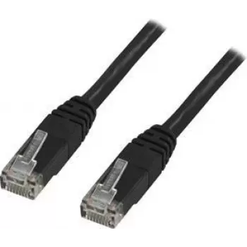 Tīkla kabelis Deltaco UTP Cat6 RJ-45 RJ-45 2 m Melns