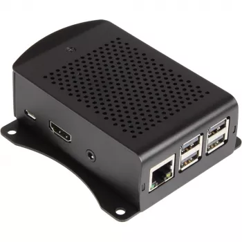 Joy-it Raspberry Pi® korpuss melns rb-alucase+06 Raspberry Pi® 3 B, Raspberry Pi® 2 B, Raspberry Pi® 3 B+, Raspberry Pi® B+ (rb-alucase+06)