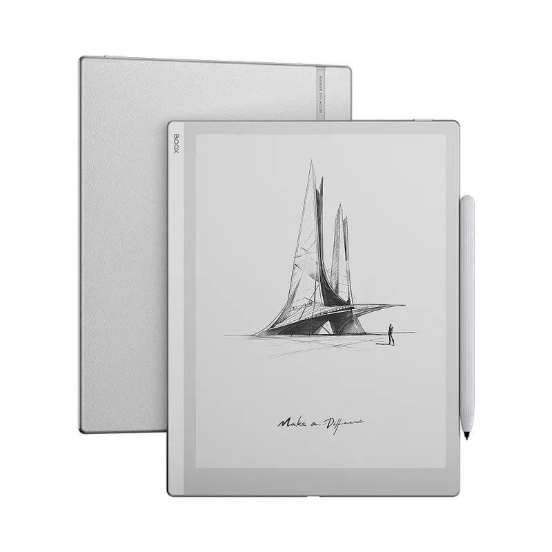 Planšetdators Onyx BOOX GO 10.3 – 10,3 collu E-Ink planšetdators, 2480×1860, 4 GB RAM, 64 GB krātuve, Android 12, irbulis, Wi‑Fi 5, Bluetooth 5.0, balts